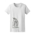 thumbnail image 1 of Ethnic Pattern Zendala Penguin T-Shirt Women -Image by Shutterstock, Female XX-Large, 1 of 2