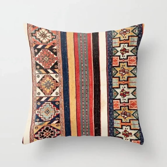 Ethnic Persian Rug Art Print Pattern Sofa Cushion Cover Pillowcase Home Party Car Bedding