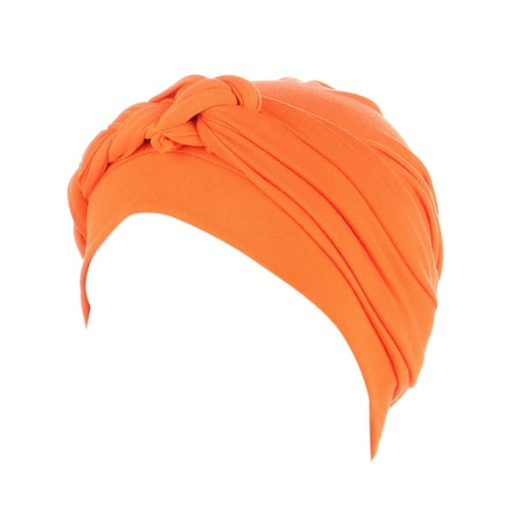 Ethnic Pre-Tied Braided Turban Cap Unisex Bohemian Headwear