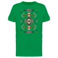 thumbnail image 1 of Ethnic Rug Pattern Brown Black Tee Men's -Image by Shutterstock, 1 of 2