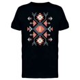 thumbnail image 1 of Ethnic Rug Pattern Orange Tee Men's -Image by Shutterstock, 1 of 1