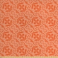 thumbnail image 1 of Ambesonne Ethnic Fabric by the Yard Upholstery, Chrysanthemum Maximum, 3 Yards, Vermilion and Coral, 1 of 4