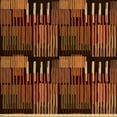 thumbnail image 1 of Ambesonne Ethnic Fabric by the Yard Upholstery, Geometric Stripes Design, 5 Yards, Multicolor, 1 of 4