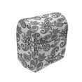 thumbnail image 1 of Ethnic Stand Mixer Cover, Paisley Inspired Continuous Pattern of Monochrome Floral Repetitive Design, Kitchen Appliance Organizer Bag Cover with Pockets, 5 Quarts, Charcoal Grey White, by Ambesonne, 1 of 4