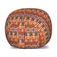 thumbnail image 1 of Ethnic Storage Toy Bag Chair, Colorful Retro Bohemian Traditional Geometrical Cultural Aztec Folk Motifs Pattern, Stuffed Animal Organizer Washable Bag, Large Size, Multicolor, by Ambesonne, 1 of 3