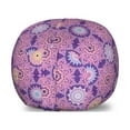 thumbnail image 1 of Ethnic Storage Toy Bag Chair, Illustration of Oriental Traditional Flourishing Feminine Tones, Stuffed Animal Organizer Washable Bag, Large Size, Indigo and Multicolor, by Ambesonne, 1 of 3
