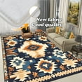 thumbnail image 1 of Ethnic Style Bedroom Carpet Living Room Persia r Rug Non-slip Washable Cloakroom Lounge Mat Large Ar, 1 of 5
