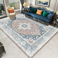 thumbnail image 1 of Ethnic Style Bedroom Carpet Persian American Retro Large Area Living Room ration Rugs Fluffy Soft No, 1 of 5
