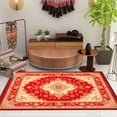 thumbnail image 1 of Ethnic Style Bedroom Carpet Vintage Persian Living Room High-end Luxury Rug Washable Porch Floor Mat, 1 of 5