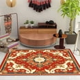 thumbnail image 1 of Ethnic Style Bedroom Carpet Vintage Persian Living Room High-end Luxury Rug Washable Porch Floor Mat, 1 of 5