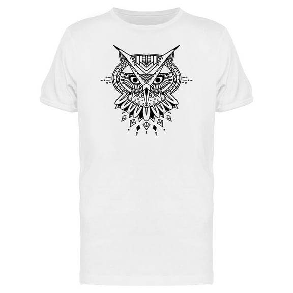 Ethnic Style Owl Head Tee Men's -Image by Shutterstock