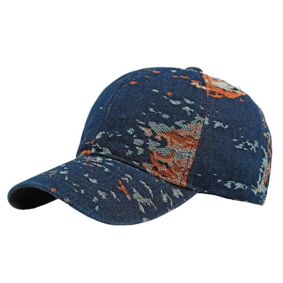 Ethnic Style Personalized Jacquard Hat for Women Spring Summer Sunshade Sun Protection Hat Travel Retro Duckbill Cap Soft Top Baseball Cap for Women