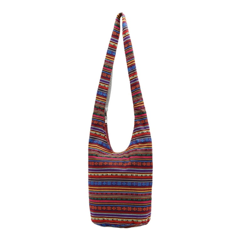 Ethnic Style Purses Shoulder Bag Tote Red Walmart