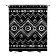 thumbnail image 1 of Ethnic Style Shower Curtain 72x84 Inches Boho Chic Tribal Print Polyester Fabric Vintage Decor, 1 of 5