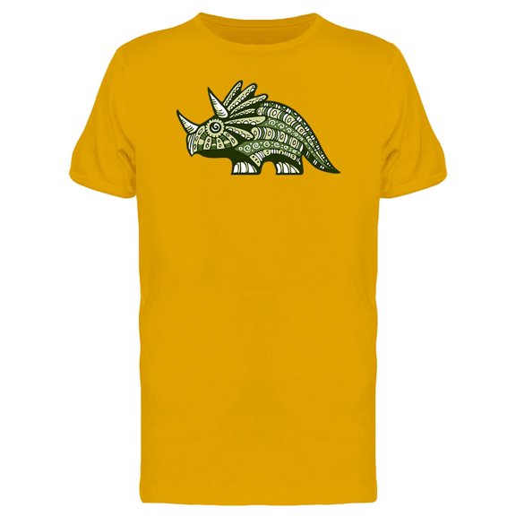 Ethnic Style Triceratops Tee Men's -Image by Shutterstock