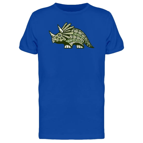 Ethnic Style Triceratops Tee Men's -Image by Shutterstock