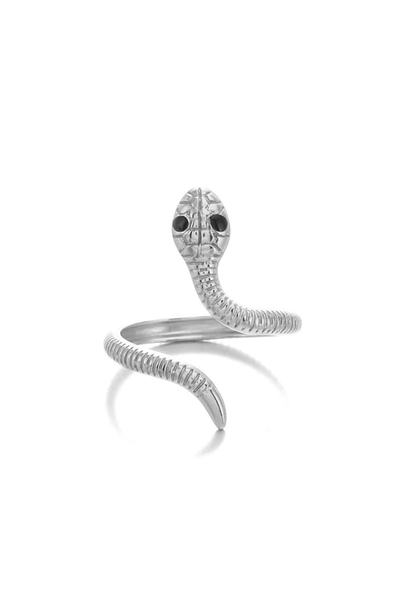 Ethnic Styles Serpents Rings Flexible Sizing Metal Minimalist Jewelry Gift For Mother Sister Friend