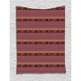 thumbnail image 1 of Ethnic Tapestry, Peruvian Culture Themed Pattern of Folk Motifs and Stripes Print, Wall Hanging for Bedroom Living Room Dorm Decor, 60W X 80L Inches, Multicolor, by Ambesonne, 1 of 2