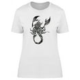 thumbnail image 1 of Ethnic Totem Mehendi Scorpion T-Shirt Women -Image by Shutterstock Small, 1 of 2