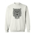 thumbnail image 1 of Ethnic Wolf Sweatshirt Women -Image by Shutterstock, Female Medium, 1 of 4