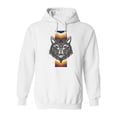 thumbnail image 1 of Ethnic Wolf Totem  Hoodie Men -Image by Shutterstock, Male Medium, 1 of 4