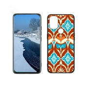 Ethnic-southwest-sienna-15 phone case for OnePlus Nord N10 for Women Men Gifts,Flexible Painting silicone Anti-Scratch Protective Phone Cover