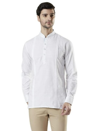 White shirt kurta cheap