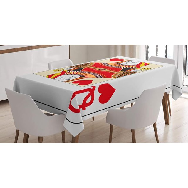 Ethyie Orange Mandala Tablecloth, Hungarian Round Folk Art Pattern