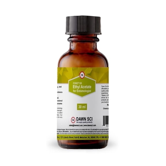 Ethyl Acetate 30mL for Entomologist -Pack of Two