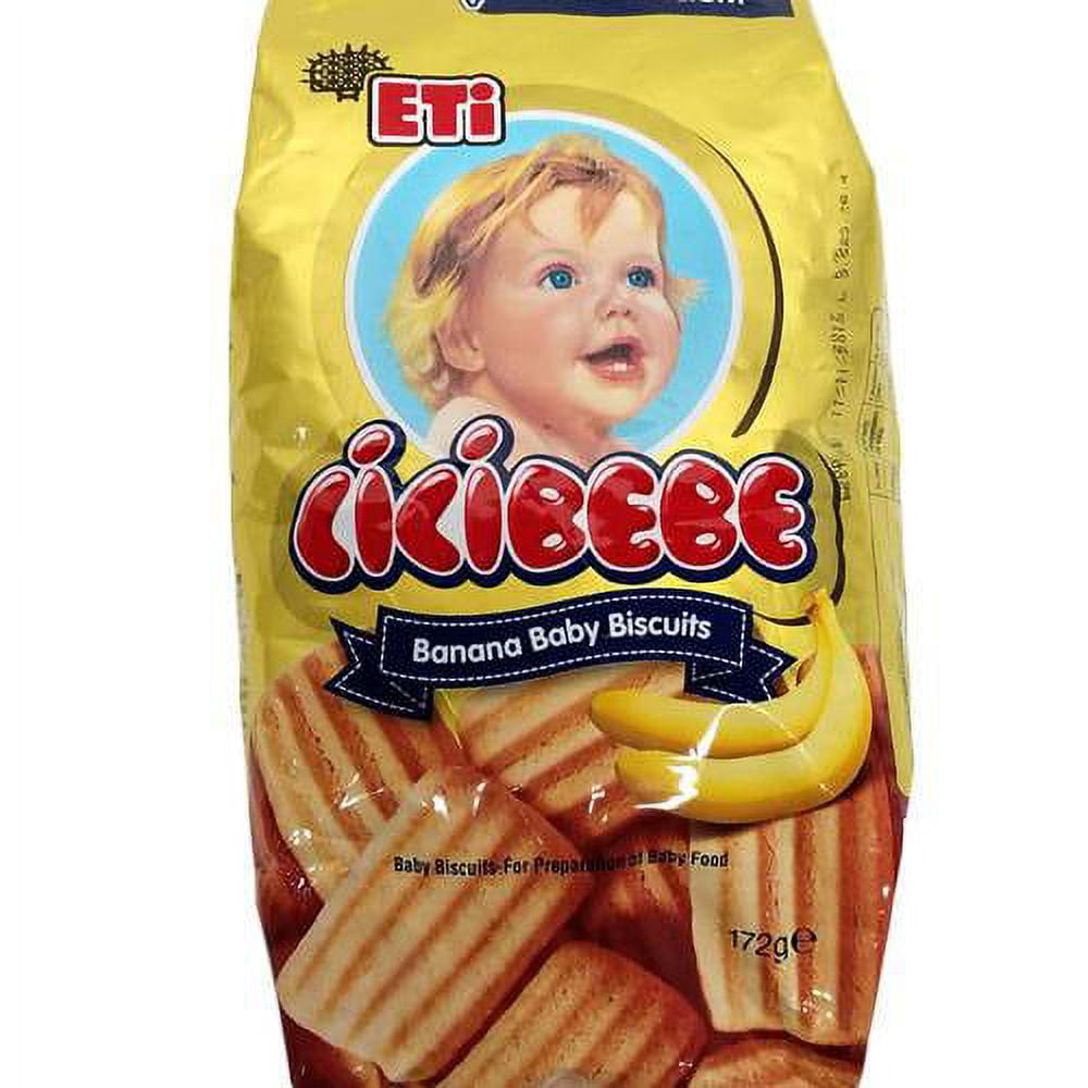 Eti Banana Baby Biscuits - 6.1oz