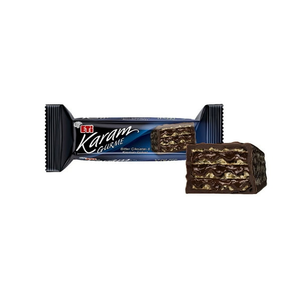 Eti KARAM Bitter Chocolate Wafer 50 Grams X 24 pieces