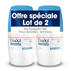 Etiaxil Anti-Perspirant Deodorant 48H Roll-on 2 x 50ml by Etiaxil