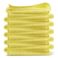 thumbnail image 1 of Etienne Alair Super Soft Microfiber Cleaning Cloth, YellowWashcloths (12 x 12 Inches) 12 PCs, 1 of 7
