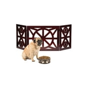 Etna 3 Panel Pet Gate - Trifold Wagon Wheel Dog Gate for Stairs - 48W x 19H