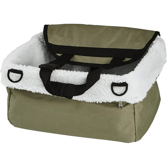 Etna Products Small Dog Car Seat Booster. Perfect for Small Pets up to 10lbs to Keep Safe and Comfortable. Conveniently Portable and Secure.