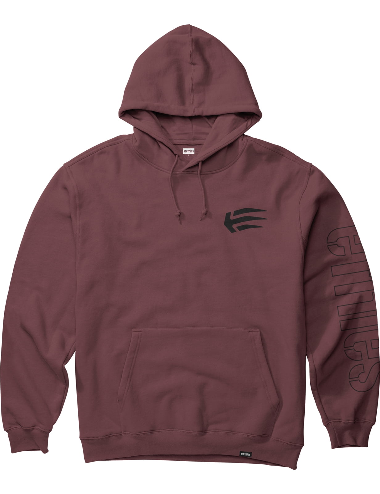 Etnies Joslin Pullover Hoody Maroon men in size Large Walmart