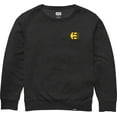 thumbnail image 1 of Etnies Men's Corp Combo Pullover Crewneck Sweatshirt (Small, Black), 1 of 1
