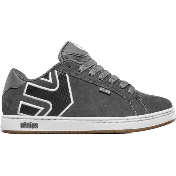 Etnies Men's Fader Skate Shoe Dark Grey/White/Gum - 4101000203-069