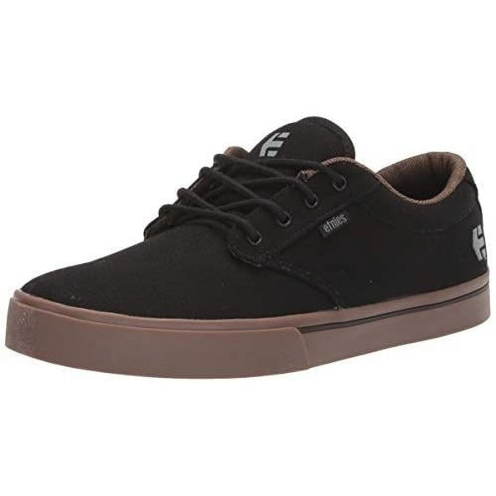 Etnies Men's Jameson 2 ECO Skateboarding Shoe BLACK/CHARCOAL/GUM