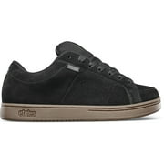 Etnies Mens Kingpin Skate Shoe BLACK/DARK GREY/GUM