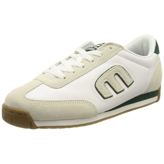 Etnies Men's Lo-Cut II LS Sneaker Skate Shoe, White/Green/Gum, 8.5