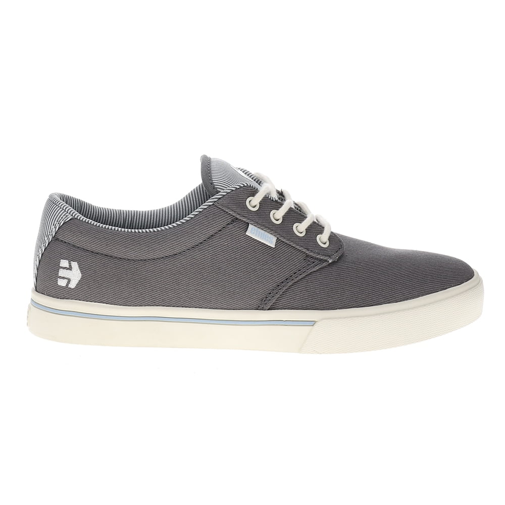 Etnies Jameson 2 Eco Skate Shoes For Men - Grey/Blue | Recycled Materials, Vegan, Slim Profile