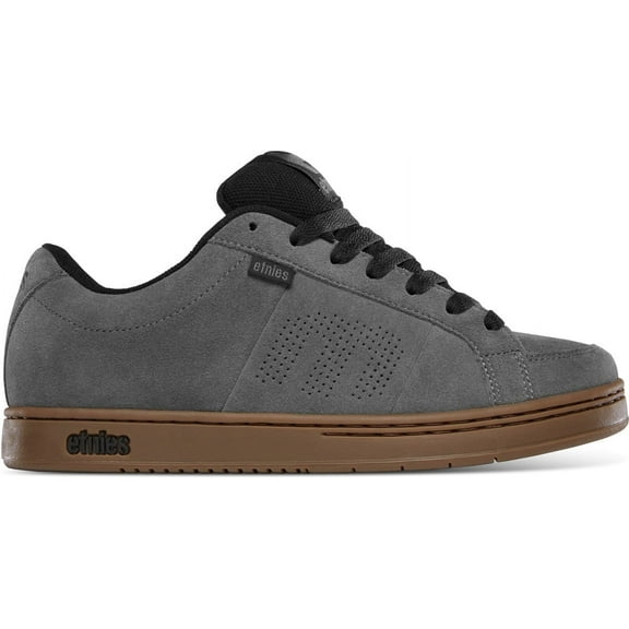 Etnies Mens Kingpin Skate Shoe Grey/Black/Gum - 4101000091-031 GREY/BLACK/GUM