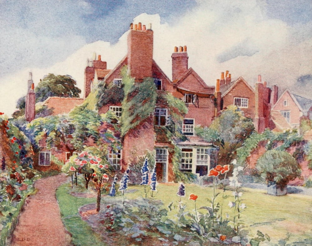 Eton 1909 Westons Canvas Art - ED Brinton (18 x 24)