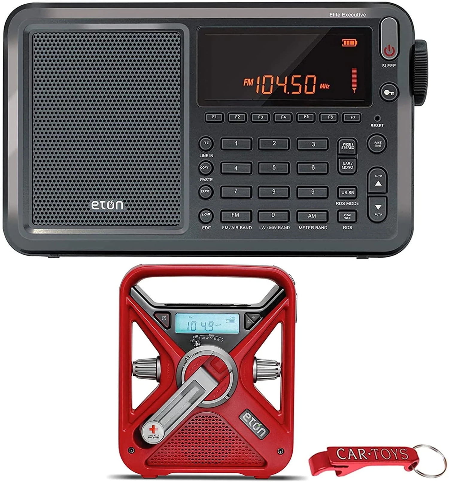 Eton Elite Executive AM/FM/Aircraft Band/SSB/Shortwave Radio Bundle ...