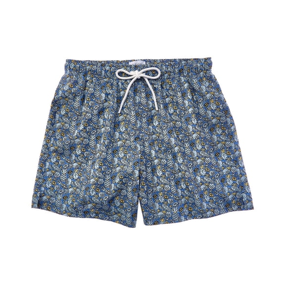 Eton mens Pineapple Swim Short, XL, Blue