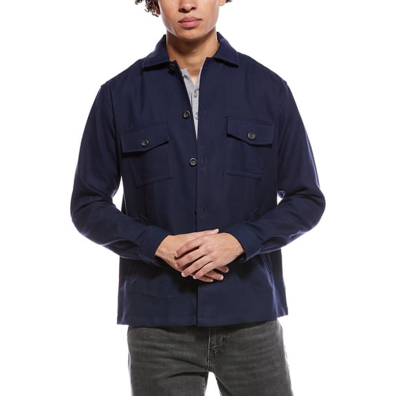 Eton mens Shirt, XL, Blue