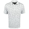 thumbnail image 1 of Etonic Martini Glass Print Golf Polo, 1 of 3