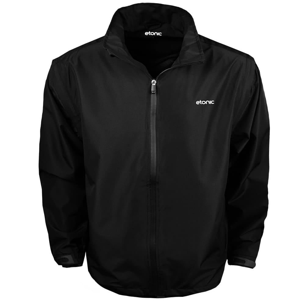 Etonic Golf Waterproof Rain Jacket Black Small - Walmart.com