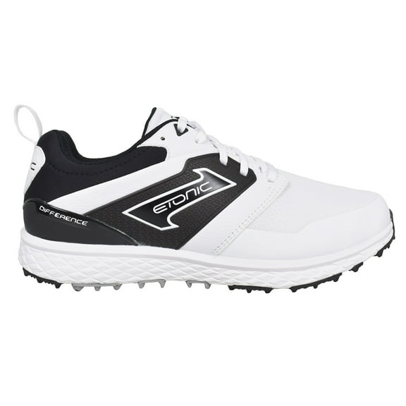 Etonic Men’s Spikeless Golf Shoes, White/Black